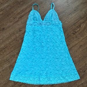 Victoria’s Secret Blue Lace Babydoll